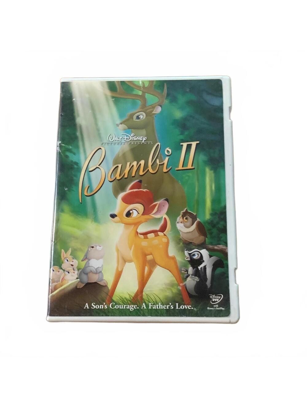 Disney Bambi II DVD 2006 Widescreen Bonus Features w/ Case & Cover Art